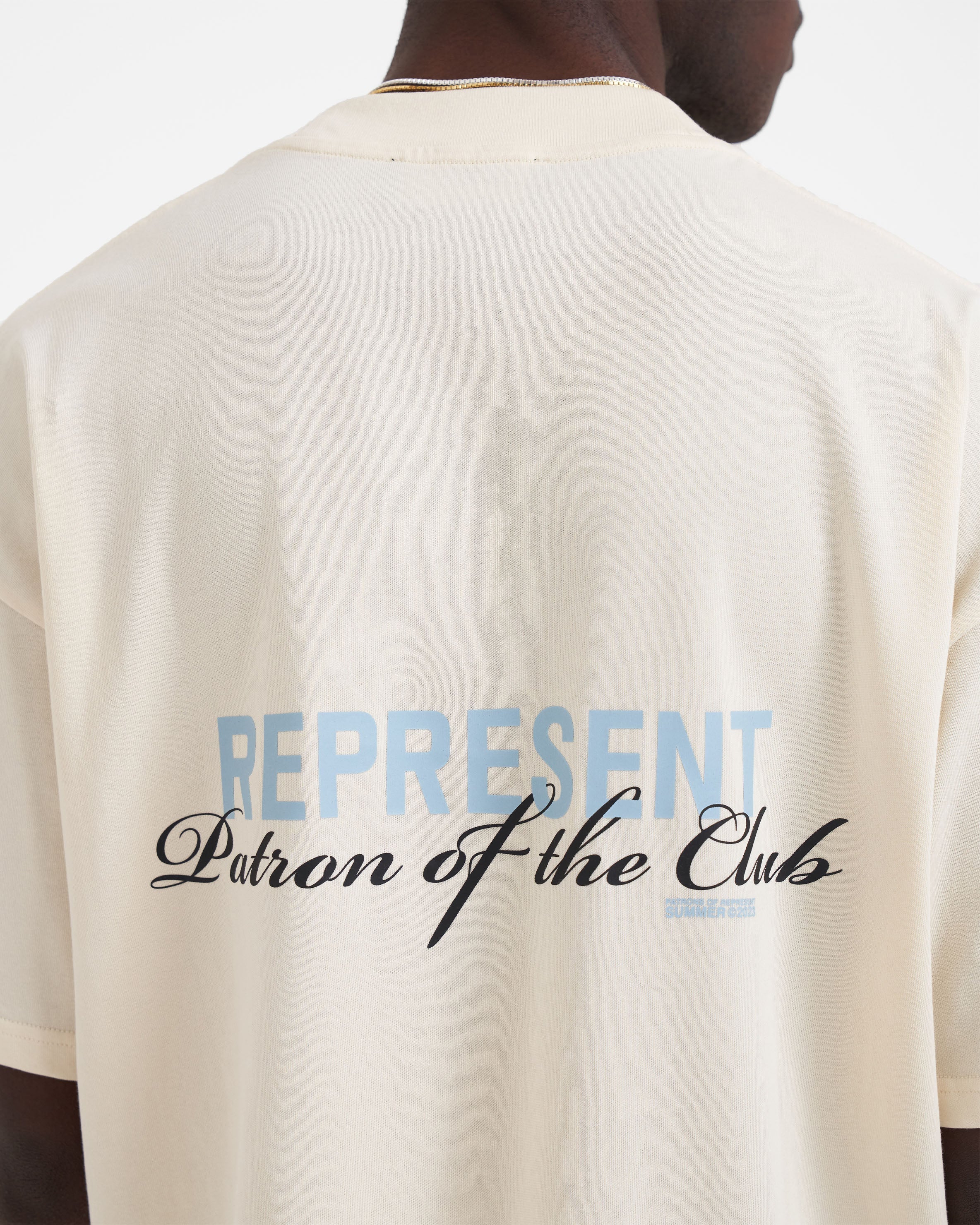 Patron Of The Club T-Shirt - Buttercream